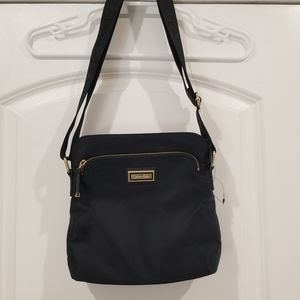 Calvin Klein black messenger bag